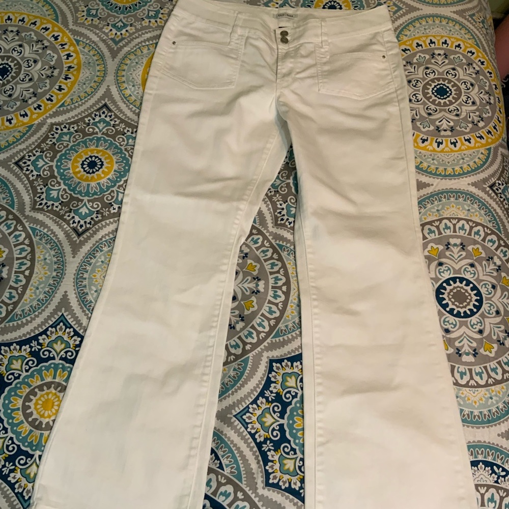 White House Black Market White Jeans